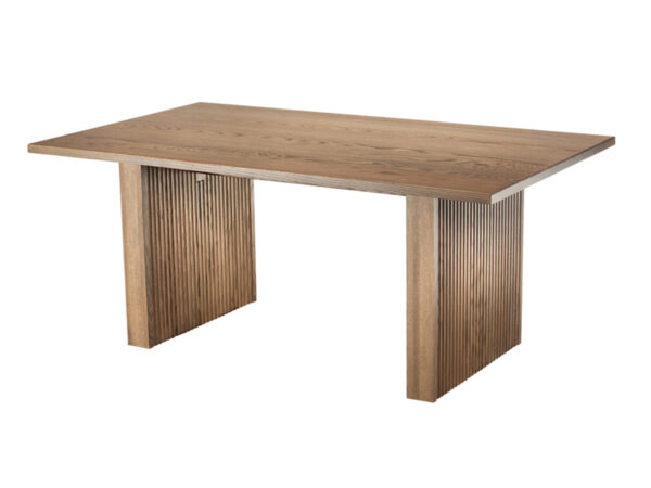 Logan Solid Top Trestle Table
