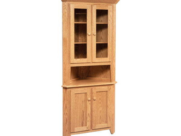 26" Shaker Corner Hutch