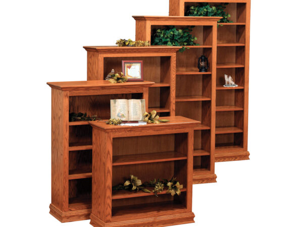 Traditional Open Bookcases