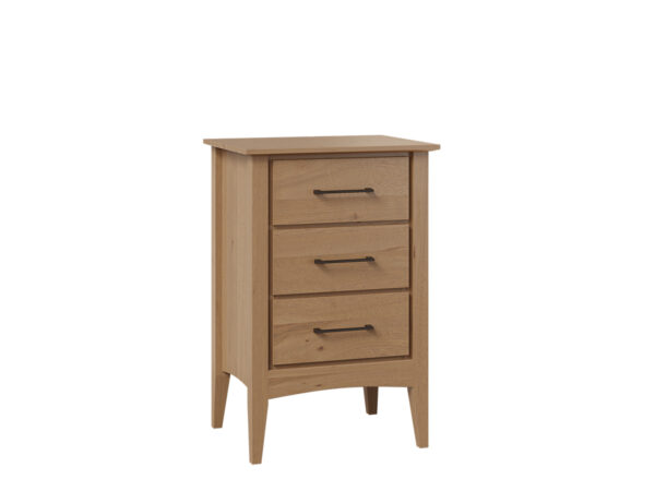 Atlantic 3 Drawer Nightstand
