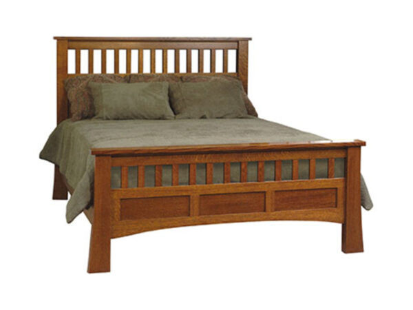 Bridgeport Antique Mission Bed