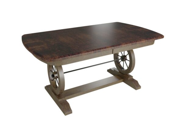 Conestoga Double Pedestal Table