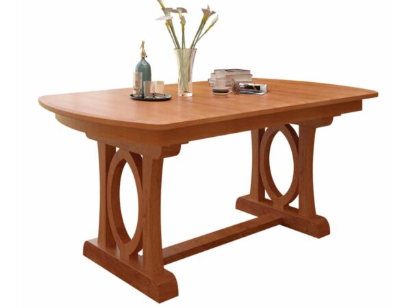 Empire Double Pedestal Table