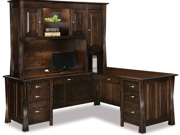 Lexington Arc Hutch & L Desk