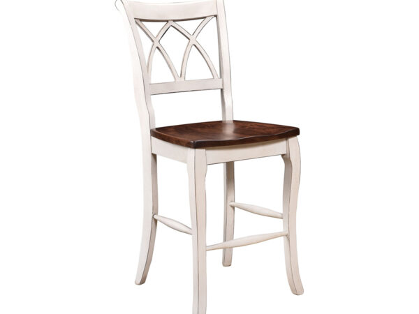 Double X Back 24" Bar Chair
