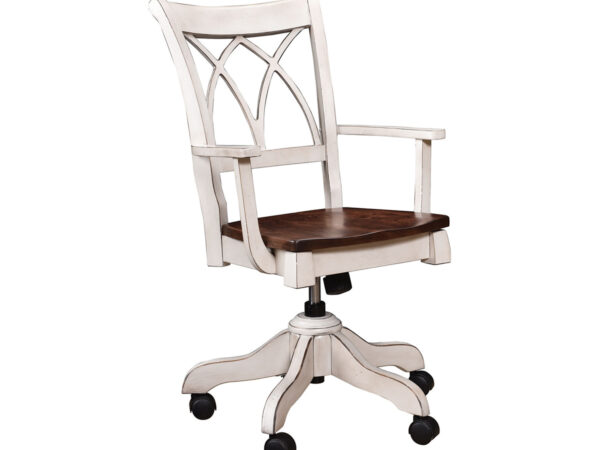 Double X Back Gas Lift Desk Chair