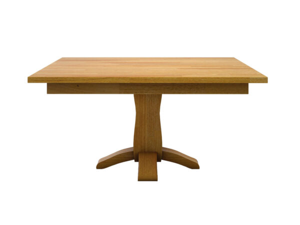 Beveled Shaker Single Pedestal Table