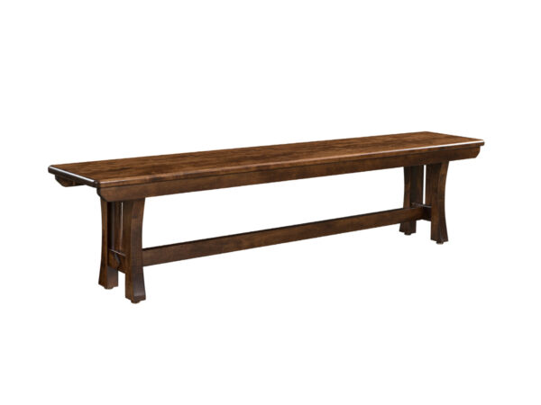 Curved Mission Bench