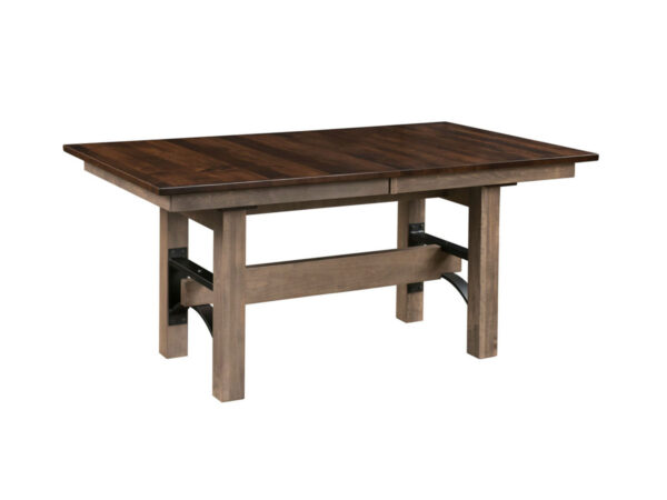 Frontier Double Pedestal Table