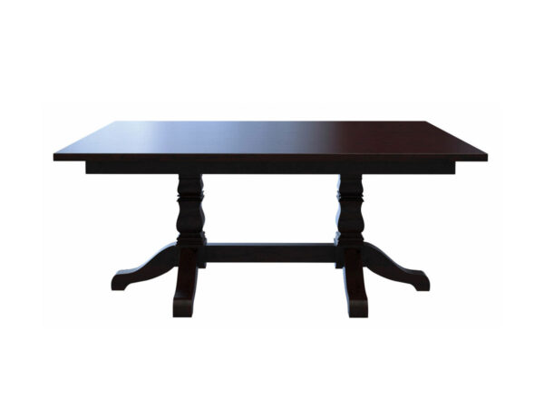 Square Tulip Double Pedestal Table