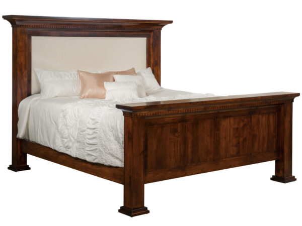 Empire Bed with Fabric Headboard