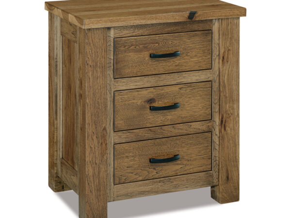 Cottage 3 Drawer Nightstand