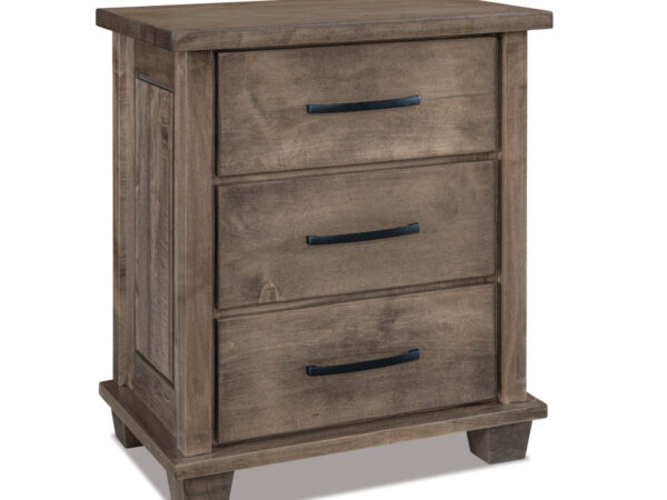 Monarch 3 Drawer Nightstand - 27"W