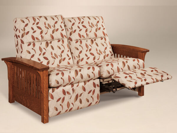 Skyline Slat Loveseat Recliner