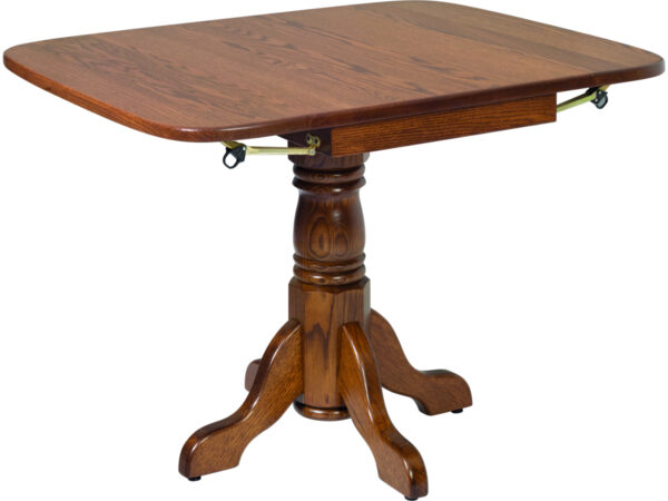 Drop Leaf Pedestal Table
