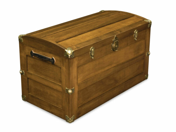 Trunk With Rounded Lid