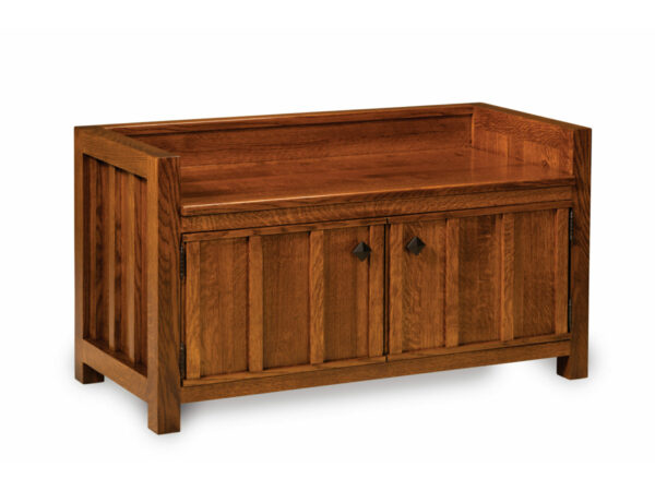 Two Door Mission Bench