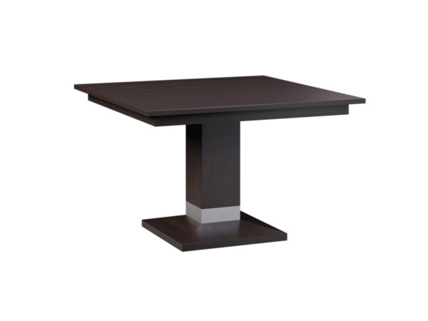 Alcoe Square Single Pedestal Table