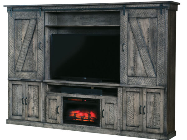 Durango Fireplace Wall Unit