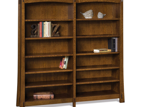 Modesto Double Bookcase