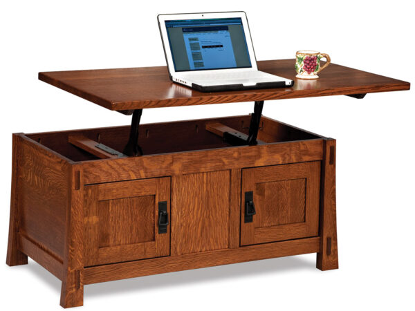 Modesto Enclosed Lift-Top Coffee Table