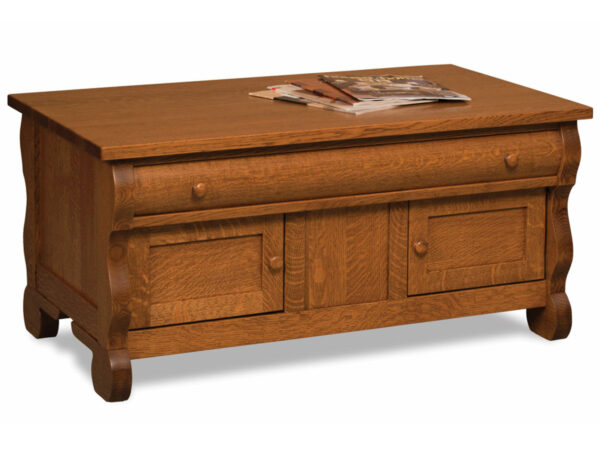 Old Classic Enclosed Coffee Table