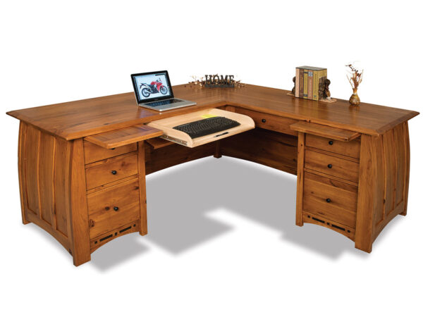 Boulder Creek L Desk - 78"W