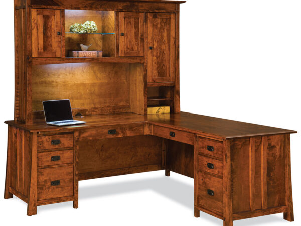 Grant L Desk And Hutch