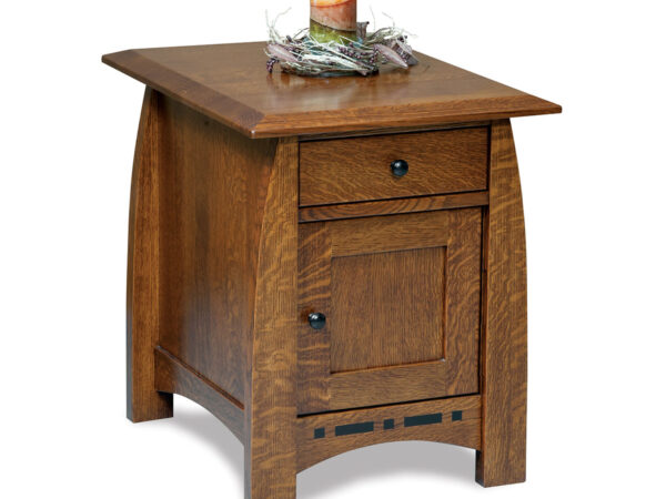 Boulder Creek Enclosed End Table