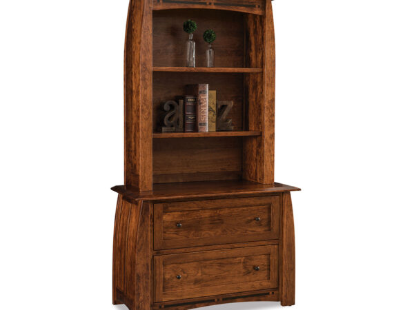 Boulder Creek Lateral File Cabinet with Hutch