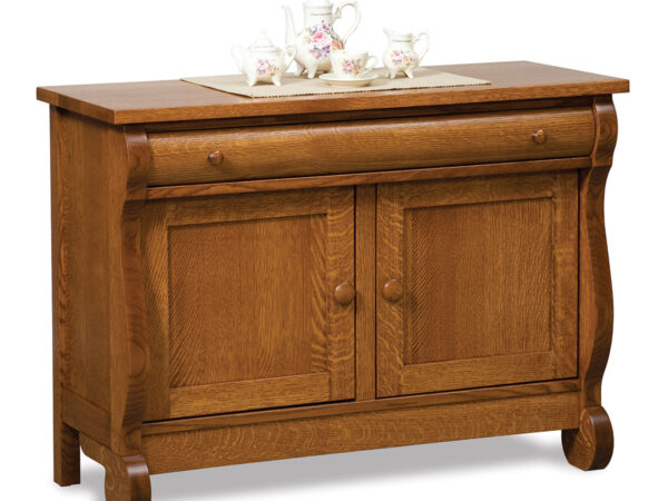 Old Classic Enclosed Sofa Table