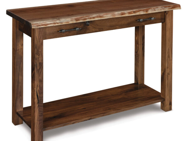 Timbra Sofa Table - Live Edge