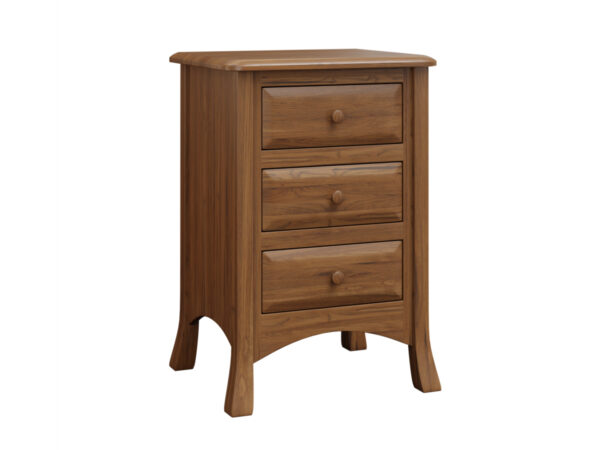 Carlisle 3 Drawer Nightstand