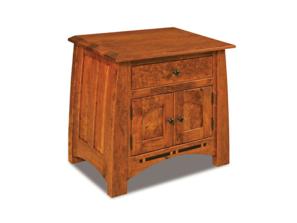 Boulder Creek 1 Drawer 2 Door Nightstand