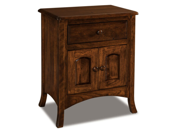 Carlisle 1 Drawer 2 Door Nightstand