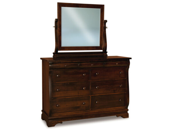Chippewa Sleigh 9 Drawer Dresser - 58"W