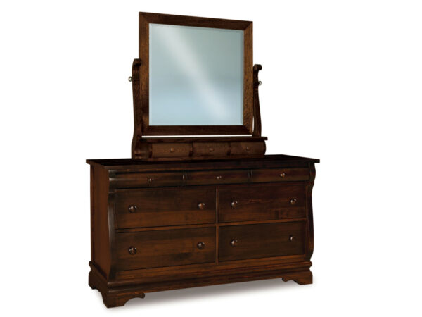 Chippewa Sleigh 7 Drawer Dresser - 58"W