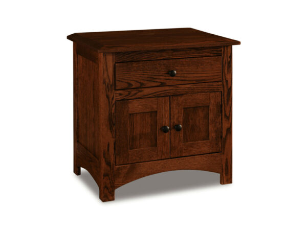 Finland 1 Drawer 2 Door Nightstand