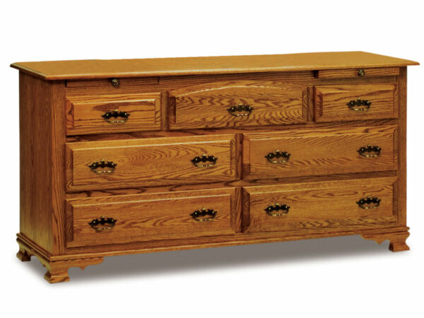 Heritage 7 Drawer Dresser With Jewelry Drawers