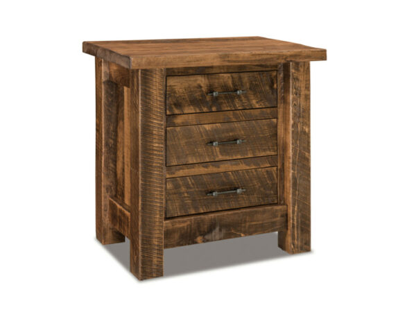 Houston 3 Drawer Nightstand