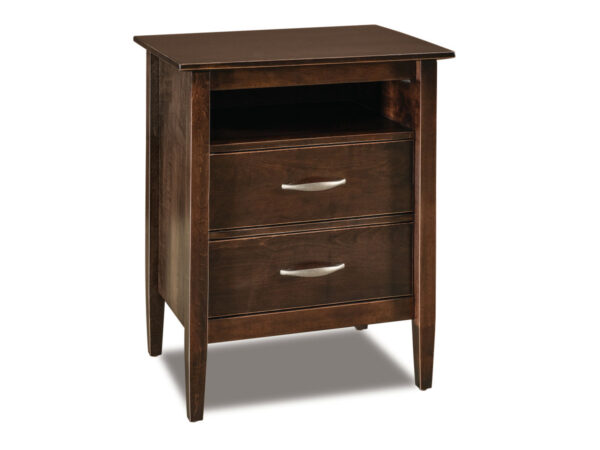 Imperial 2 Drawer Open Nightstand