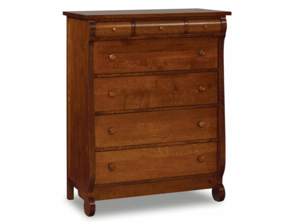 Old Classic Sleigh 7 Drawer Chest