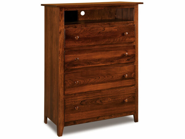 Shaker 4 Drawer Media Chest