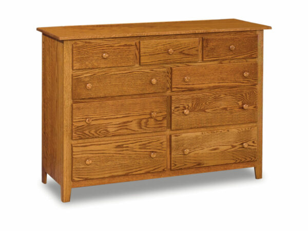 Shaker 9 Drawer Dresser - 59"W