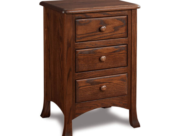 Carlisle 3 Drawer Nightstand