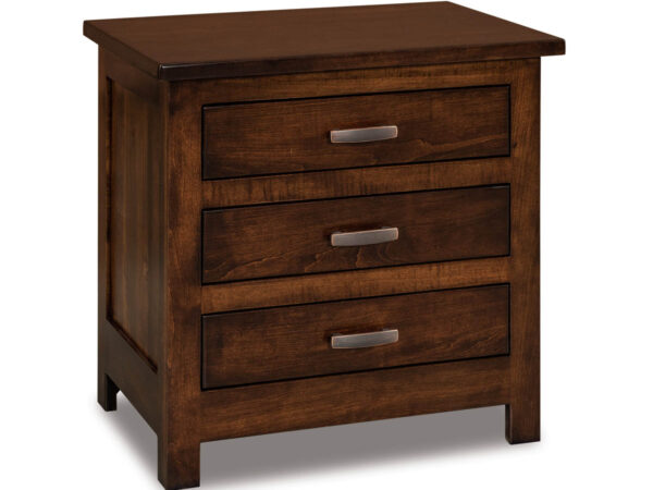 Flush Mission 3 Drawer Nightstand