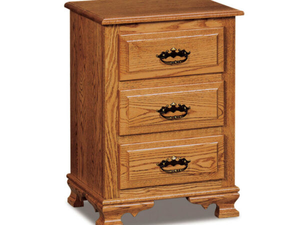 Heritage 3 Drawer Nightstand