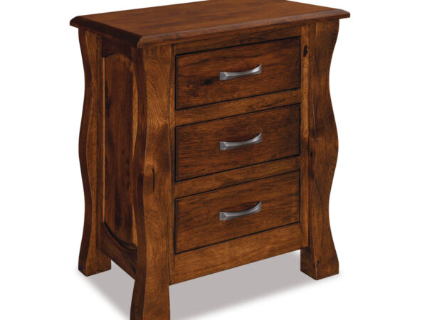 Reno 3 Drawer Nightstand