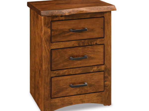 Live Wood 3 Drawer Nightstand