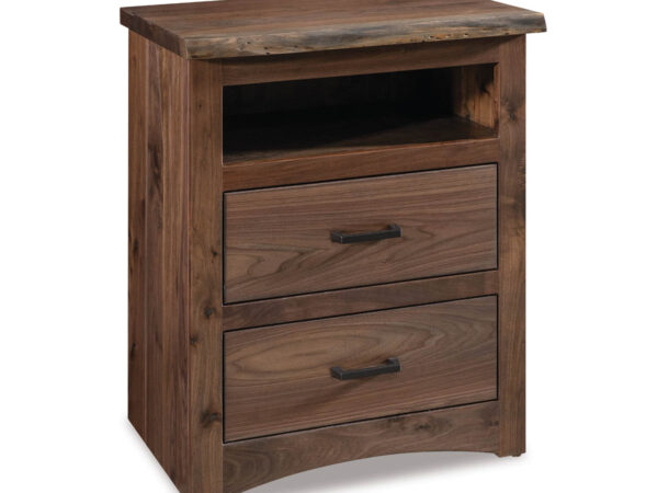 Live Wood 2 Drawer Nightstand